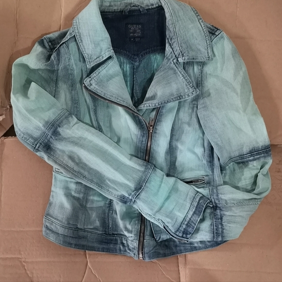 Acid Wash Moto Jacket - Picture 5 of 8
